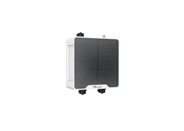 Milesight UC511-EA Solar Powered Lorawan Iot Controller With External Antenna And Latching Solenoids And Pulse Meter Support